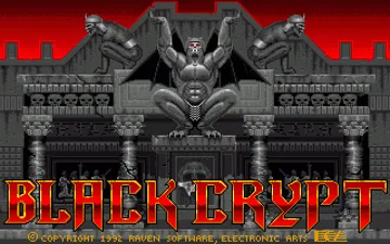 Black Crypt_Disk1 screen shot title